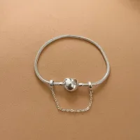 Pulseira de berloque prata alta 950 - 20 cm -  241343 - Foto 2