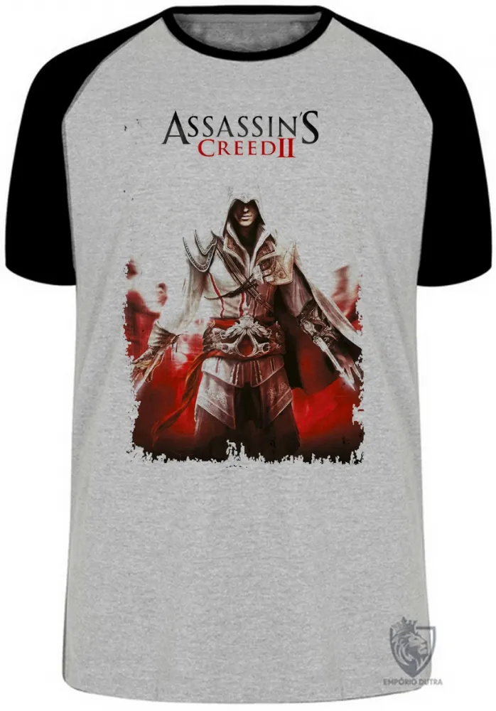 Camiseta adulto ou infantil Assassins Creed Imagem