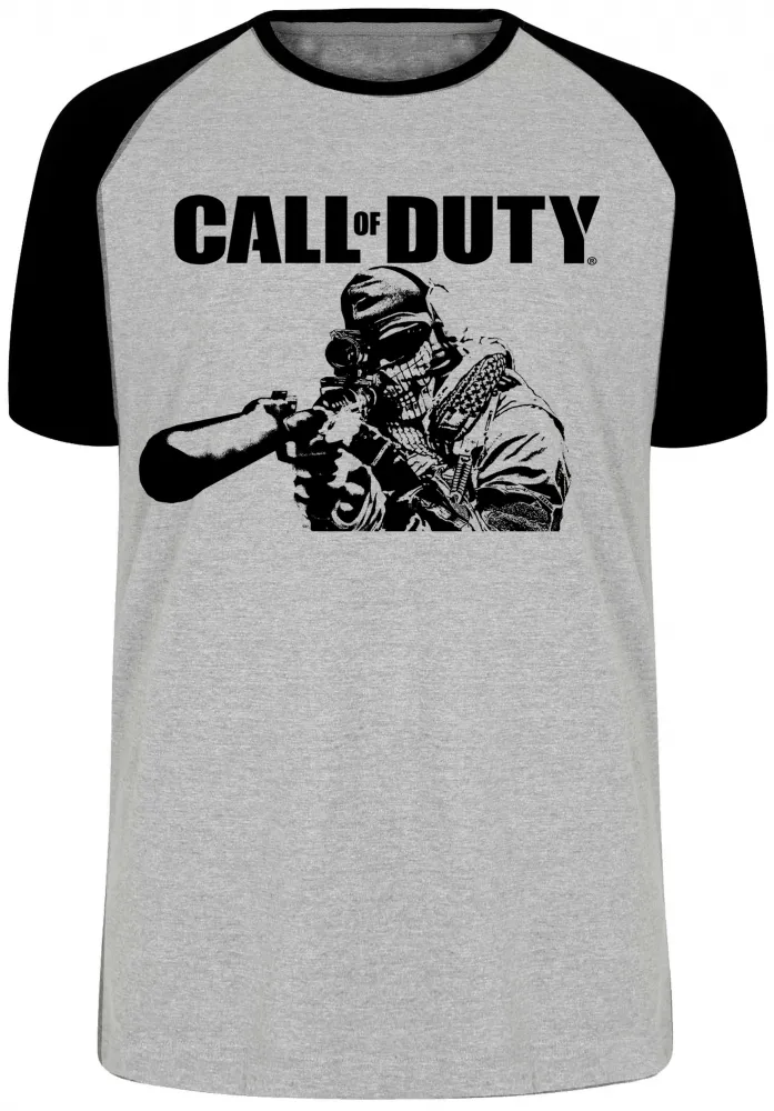 Camiseta adulto ou infantil Call of Duty jogo game ps4 ps3