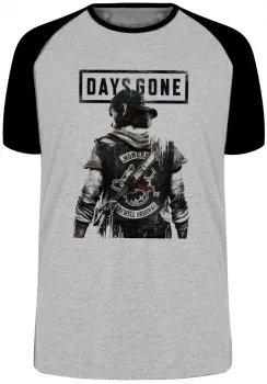 Camiseta adulto ou infantil Days Gone game zoombie tiro