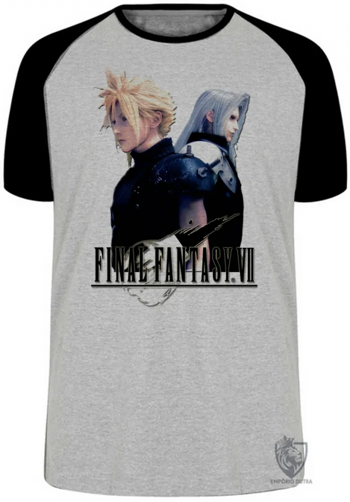 Camiseta adulto ou infantil Final Fantasy Imagem