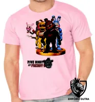 Camiseta adulto ou infantil Five Night at Freddys - Foto 4