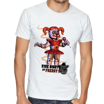 Camiseta adulto ou infantil Five Night at Freddys Circusbaby - Foto 2
