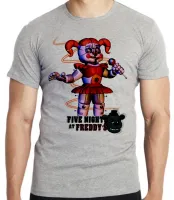 Camiseta adulto ou infantil Five Night at Freddys Circusbaby - Foto 3