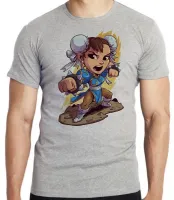 Camiseta adulto ou infantil chun li street figther game - Foto 4