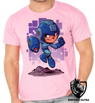 Camiseta adulto ou infantil MEGA MAN rockman game arcade - Foto 2