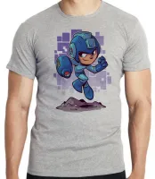 Camiseta adulto ou infantil MEGA MAN rockman game arcade - Foto 4