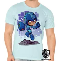 Camiseta adulto ou infantil MEGA MAN rockman game arcade - Foto 5
