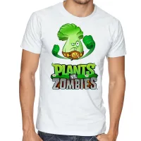 Camiseta adulto ou infantil plants vs zombies game android brocolis - Foto 2