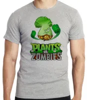 Camiseta adulto ou infantil plants vs zombies game android brocolis - Foto 3