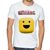 Camiseta adulto ou infantil roblox carinha game jogo pc skin - Foto 2