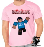 Camiseta adulto ou infantil roblox personagem game jogo pc skin - Foto 2