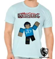 Camiseta adulto ou infantil roblox personagem game jogo pc skin - Foto 5