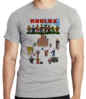 Camiseta adulto ou infantil roblox personagens game jogo pc skin - Foto 2