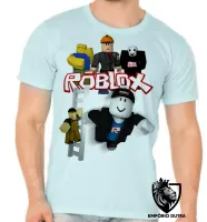 Camiseta adulto ou infantil roblox turma game jogo pc skin - Foto 5