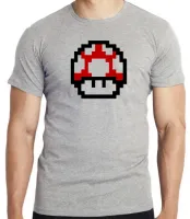 Camiseta adulto ou infantil Super Mario cogumelo Mushroom - Foto 3