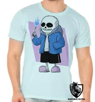 Camiseta adulto ou infantil undertale caveira game jogo android - Foto 5