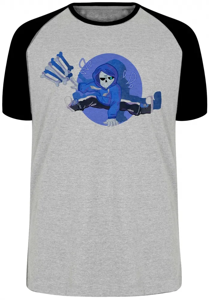 Camiseta adulto ou infantil undertale osso caveira game jogo android
