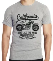 Camiseta adulto ou infantil Califórnia moto harley davidson - Foto 3