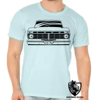 Camiseta adulto ou infantil Camionete Ford antiga carro antigo - Foto 5
