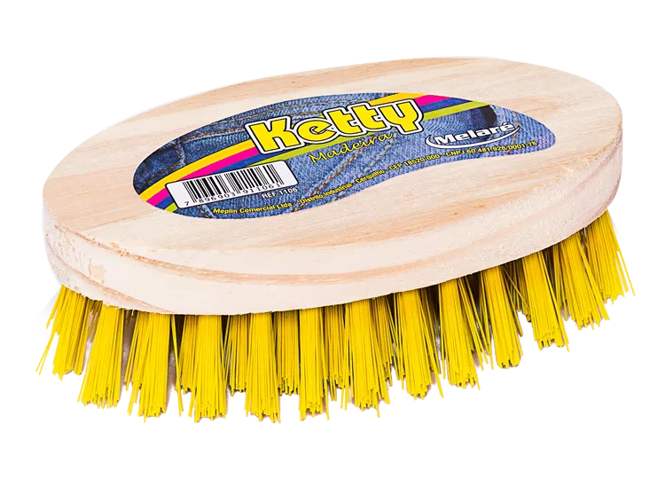 Escova Oval de Madeira  