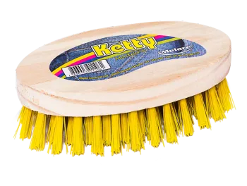 Escova Oval de Madeira  