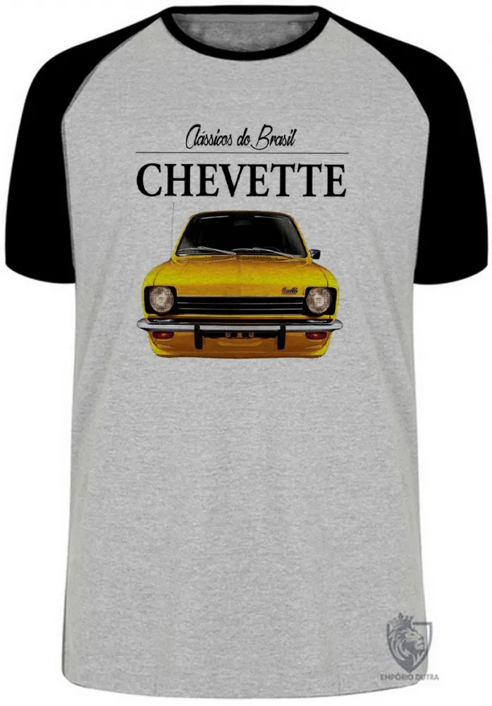 Camiseta adulto ou infantil Chevette chevrolet