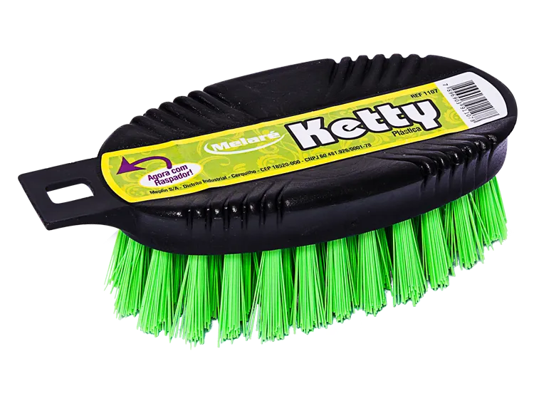 Escova Oval Plástica 