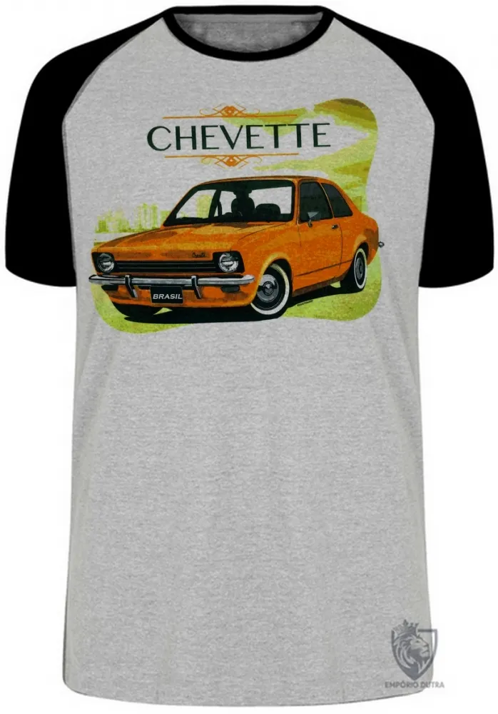 Camiseta adulto ou infantil Chevette chevrolet carro Imagem