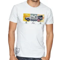 Camiseta adulto ou infantil DeLorean carro de volta futuro - Foto 2