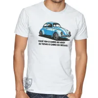 Camiseta adulto ou infantil Fusca carro do século - Foto 2