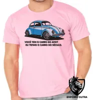 Camiseta adulto ou infantil Fusca carro do século - Foto 4