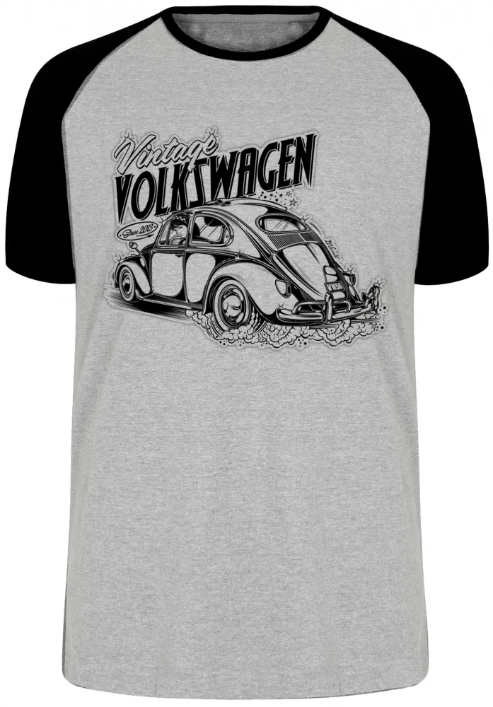 Camiseta adulto ou infantil Fusca carro volkswagen vintage