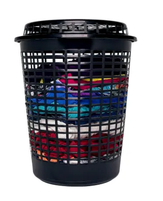 Cesto De Roupa Telado Redondo 60l Jaguar 