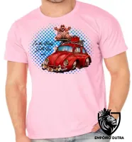 Camiseta adulto ou infantil baby dinossauro love red fusca - Foto 4
