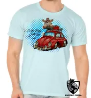Camiseta adulto ou infantil baby dinossauro love red fusca - Foto 5