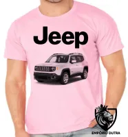 Camiseta adulto ou infantil jeep renegade melhor carro off road Brasil - Foto 2