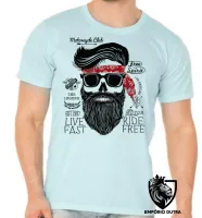 Camiseta adulto ou infantil Moto cycle Club Free spirit harley davidson - Foto 5