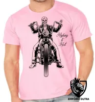 Camiseta adulto ou infantil Moto Highway to hell harley davidson - Foto 2