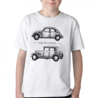 Camiseta adulto ou infantil Vintage car carro antigo fusca ford vintage - Foto 3