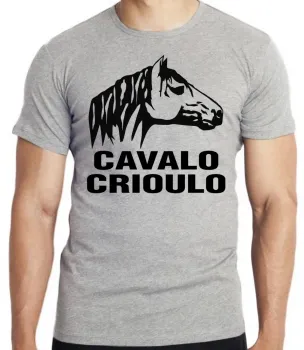 Camiseta adulto ou infantil cavalo Crioulo rio grande do sul RS - Foto 2