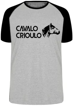 Camiseta adulto ou infantil cavalo gaucho Crioulo rio grande do sul