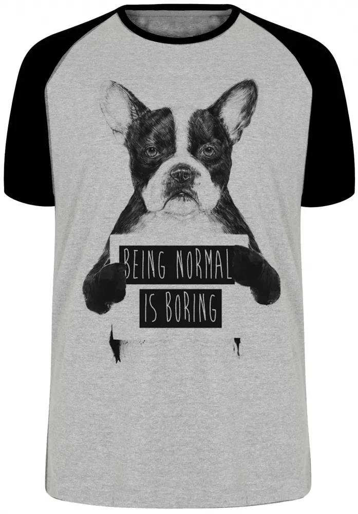 Camiseta adulto ou infantil Cusco being cachorro bulldog