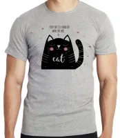 Camiseta adulto ou infantil Every day is a good gato cat - Foto 3
