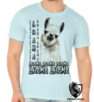Camiseta adulto ou infantil lhama animal america latina - Foto 5