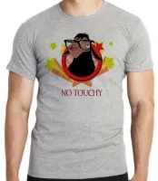 Camiseta adulto ou infantil Lhama No touchy não encoste em mim - Foto 2