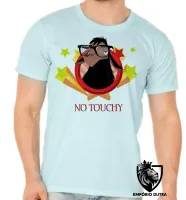 Camiseta adulto ou infantil Lhama No touchy não encoste em mim - Foto 4
