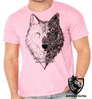 Camiseta adulto ou infantil Vence o lobo que você alimenta cão dog - Foto 2