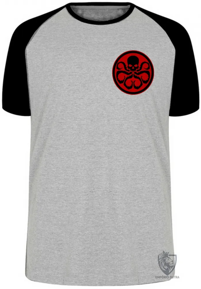Camiseta adulto ou infantil Hydra Símbolo vingadores avengers Imagem