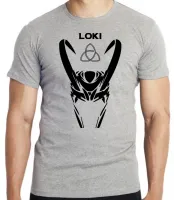 Camiseta adulto ou infantil Loki máscara vilão vingadores - Foto 4